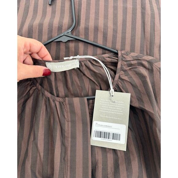 EVERLANE The Silky Cotton Balloon Sleeve Top - Picture 10 of 10